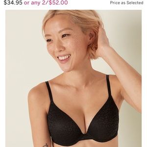 NEW PINK VS Push Up Everywhere Bra (NWT)